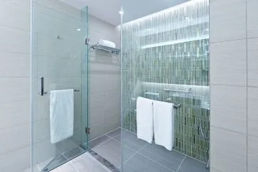 shower tile installation