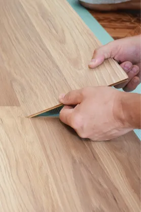 floating floor installation