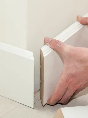 baseboard installation