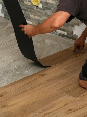 vinyl installation