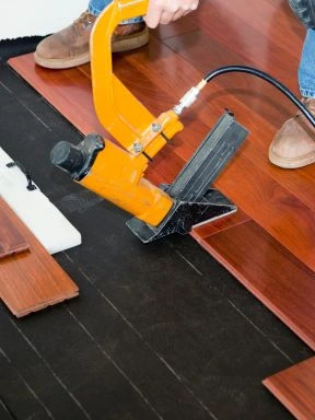hardwood flooring installation