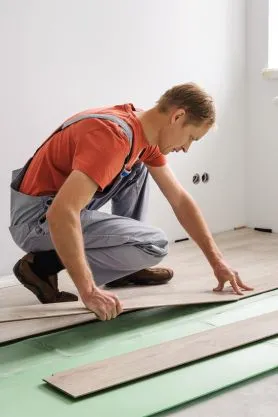 vinyl installation